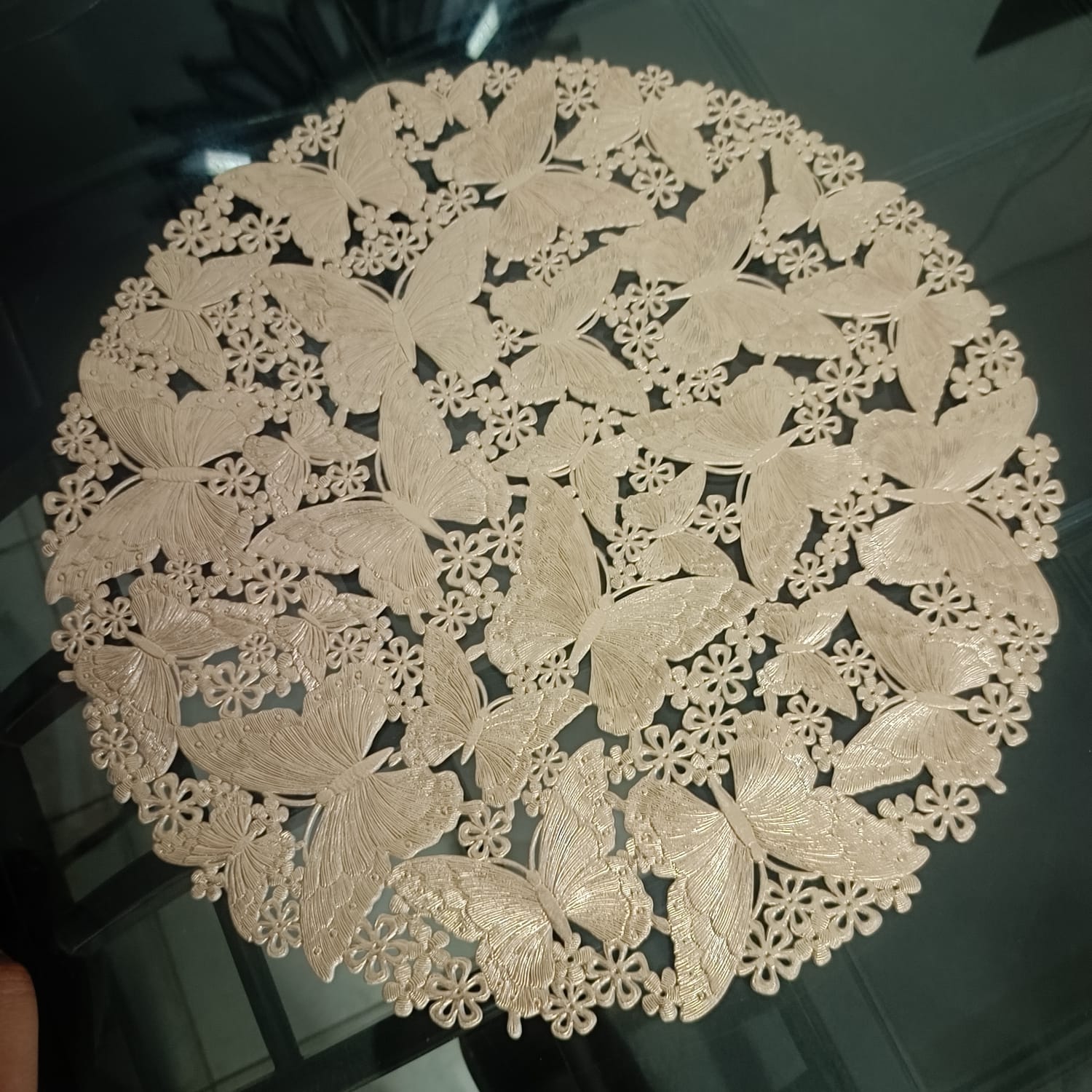 6 Pcs Placemat Fashion PVC Dining Table Mat Plate Pads 1022