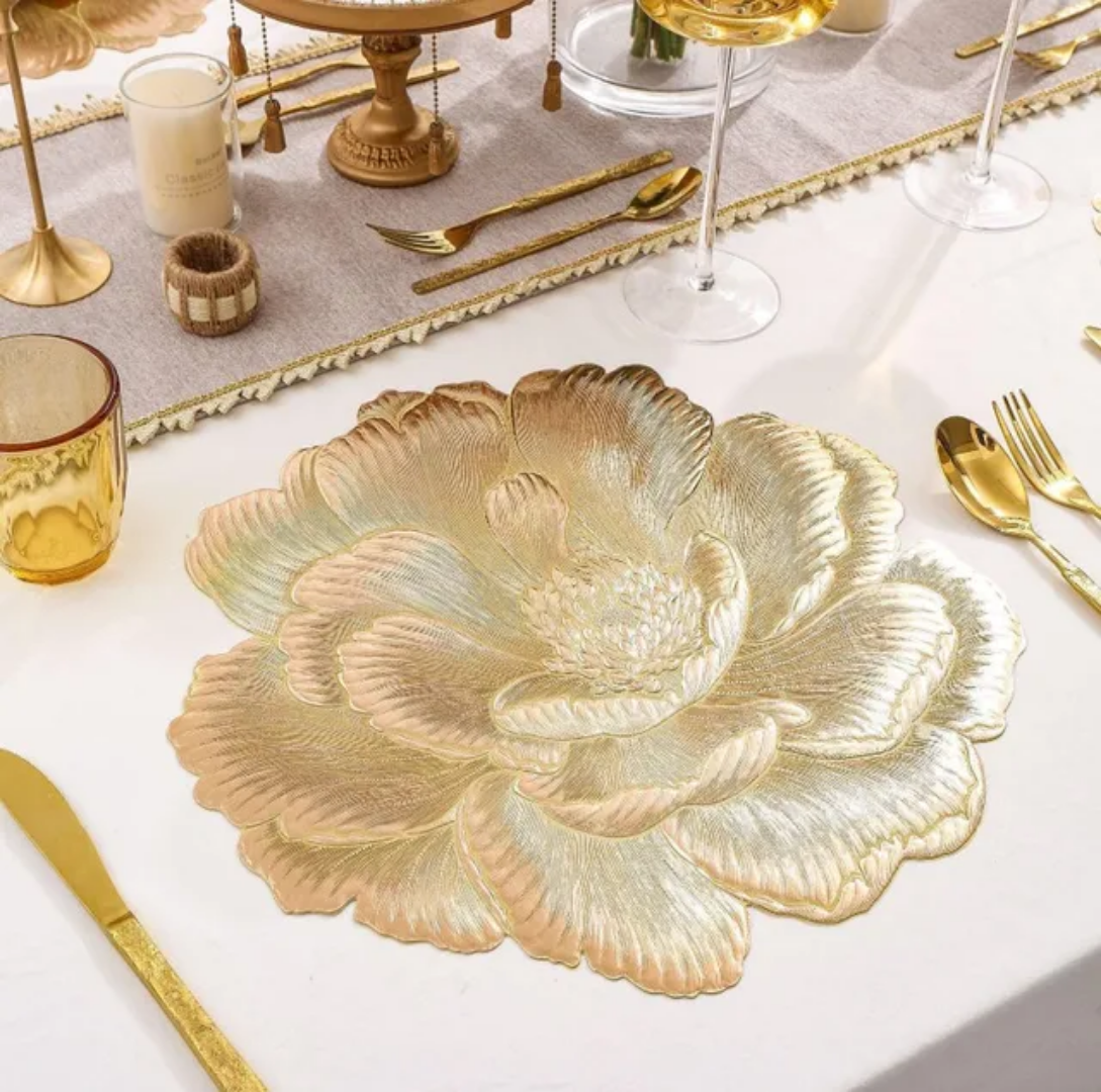 6 Pcs Placemat Fashion PVC Dining Table Mat Plate Pads Dh 0018