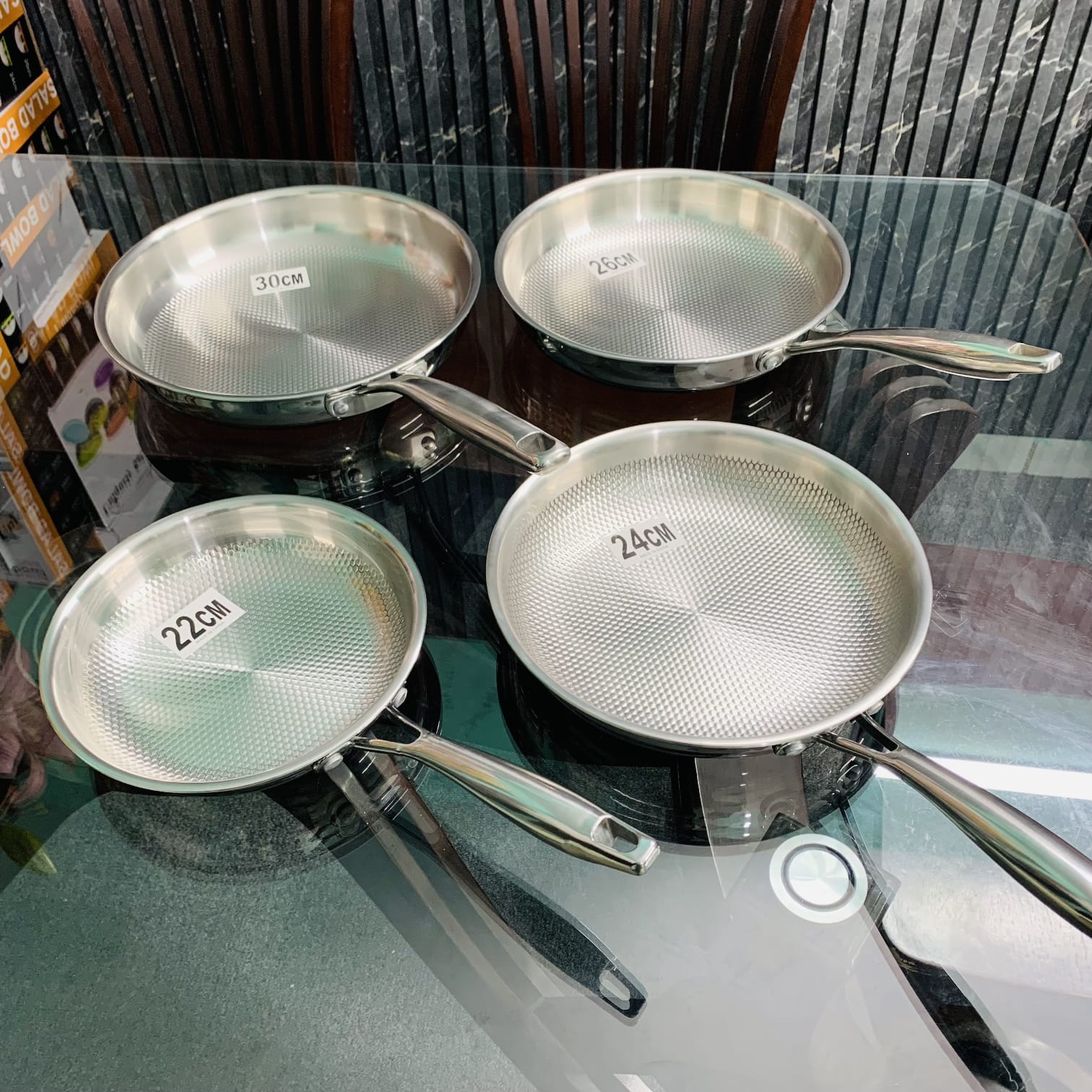 26cm High Quality Steel Fry pan