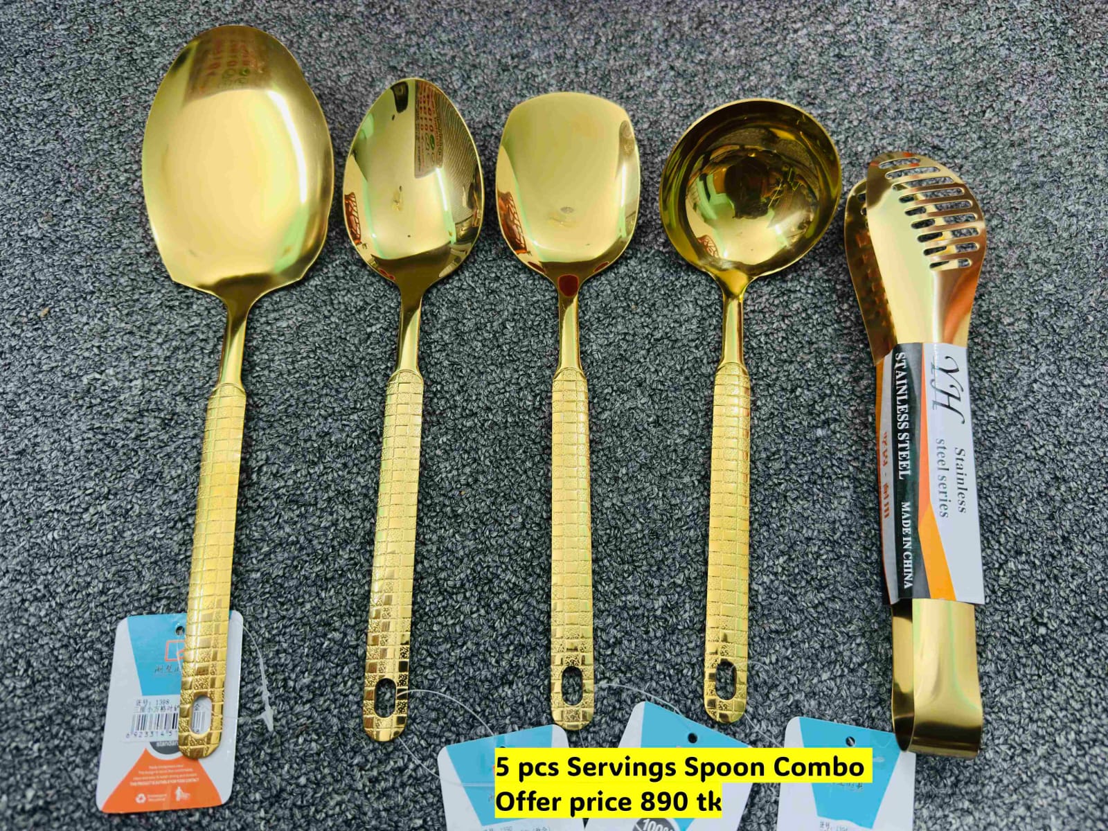 5 pcs Serving Spoon Comboo 02