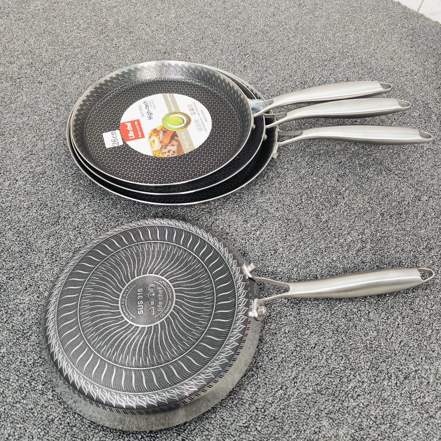 Multipurpus Tawa High quality Both side HoneyComb