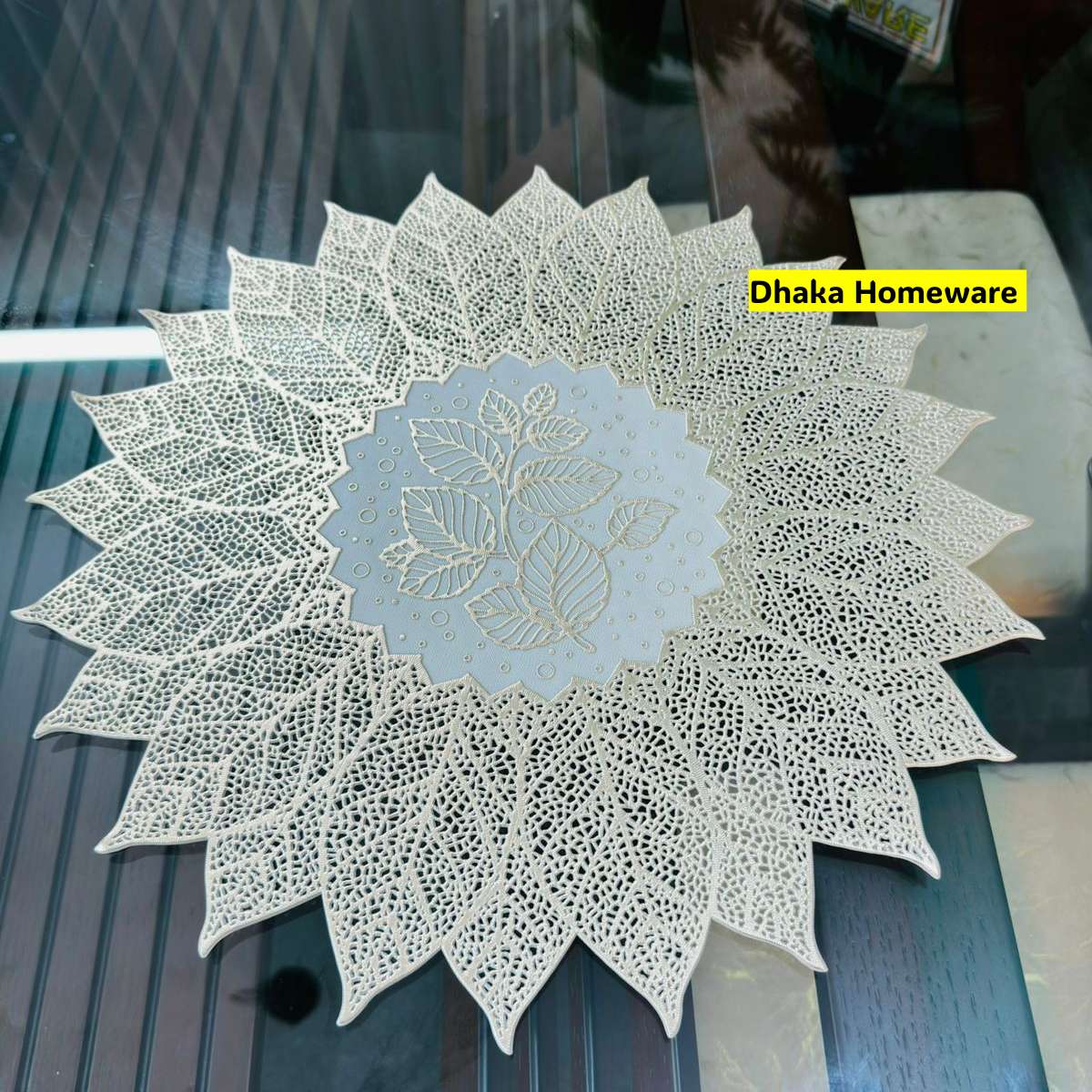 6 Pcs Placemat Fashion PVC Dining Table Mat Plate Pads 1033