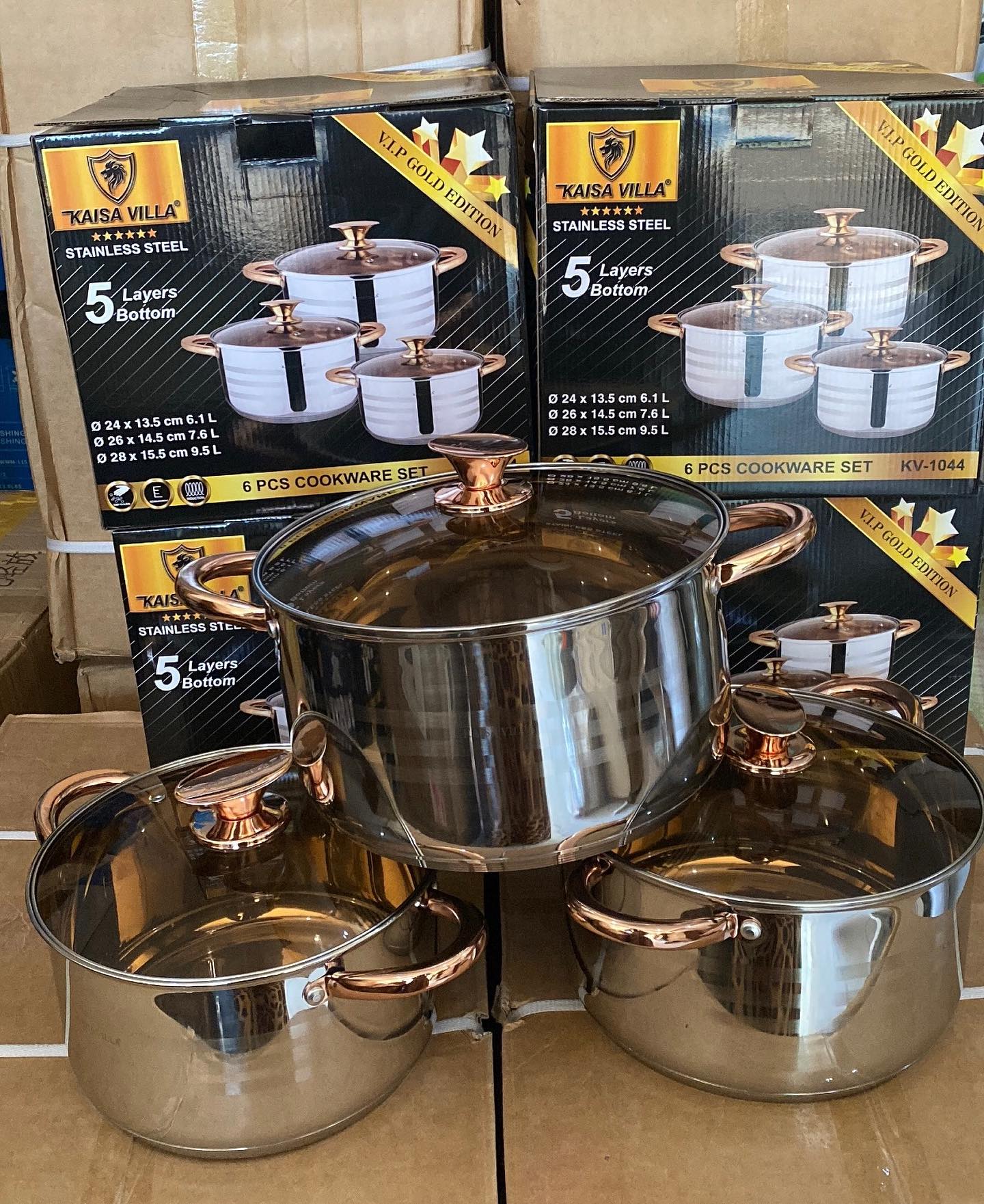 Kaisavilla 6-Pc Cookware Set kv 1044
