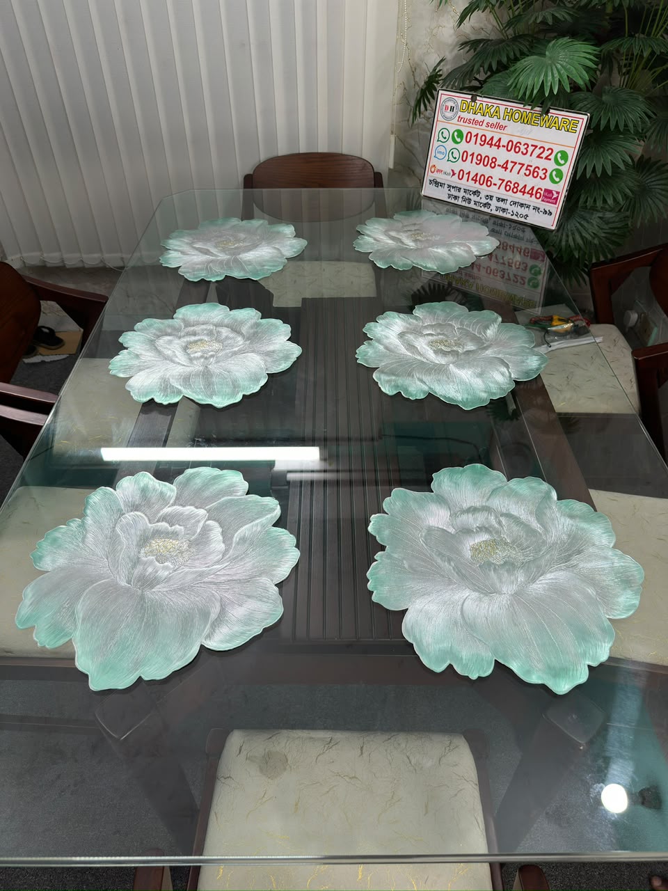 Premium New Flower Shaped PVC Mats 3003