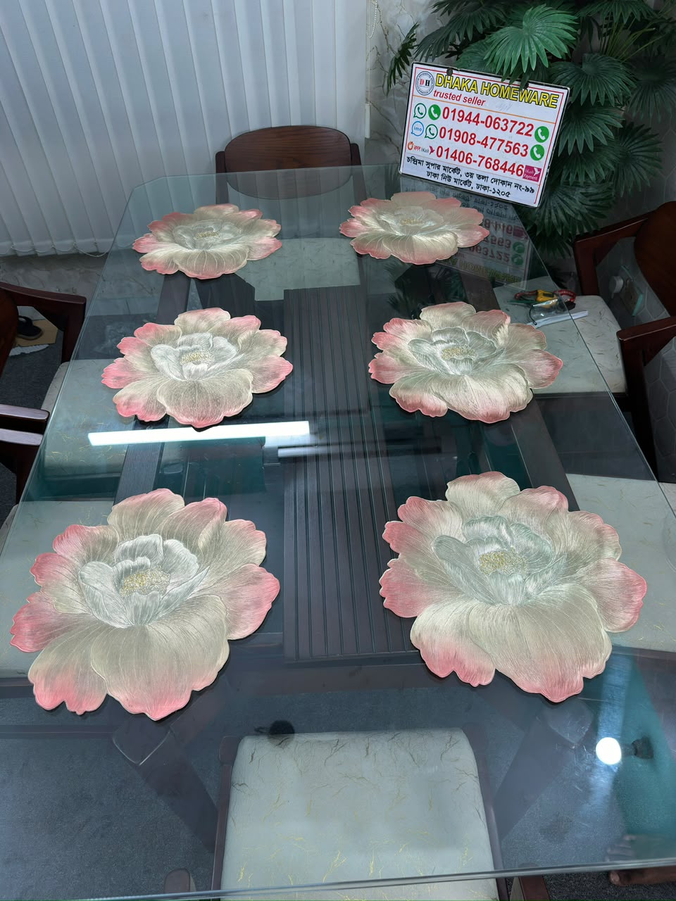 Premium New Flower Shaped PVC Mats 3004