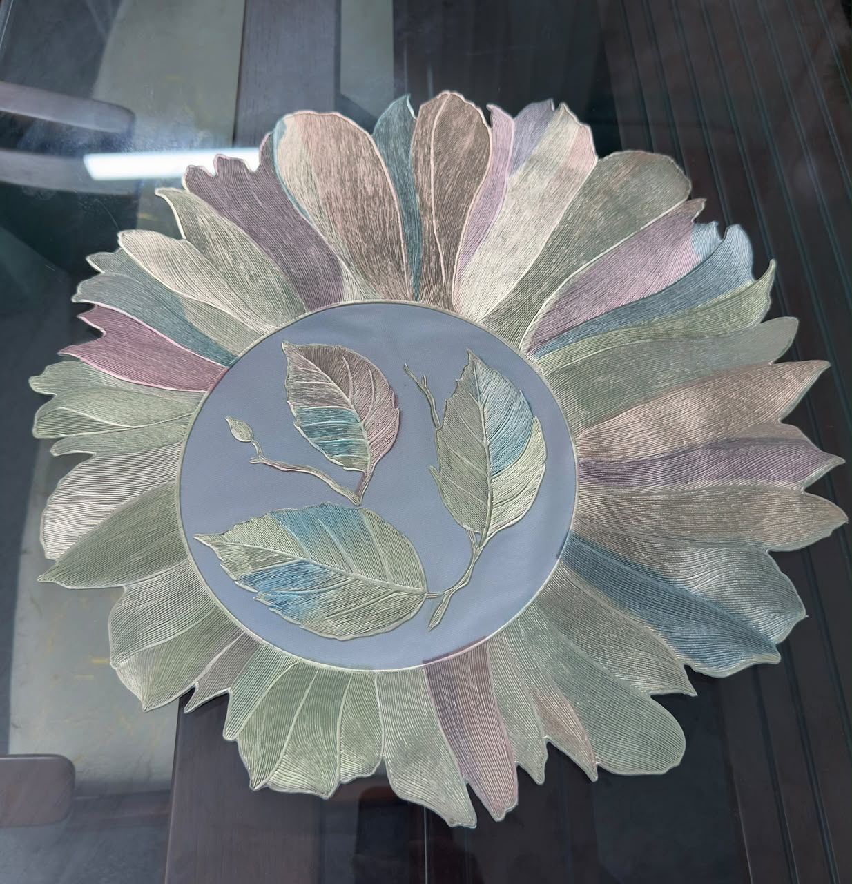 Premium New Flower Shaped PVC Mats 3011